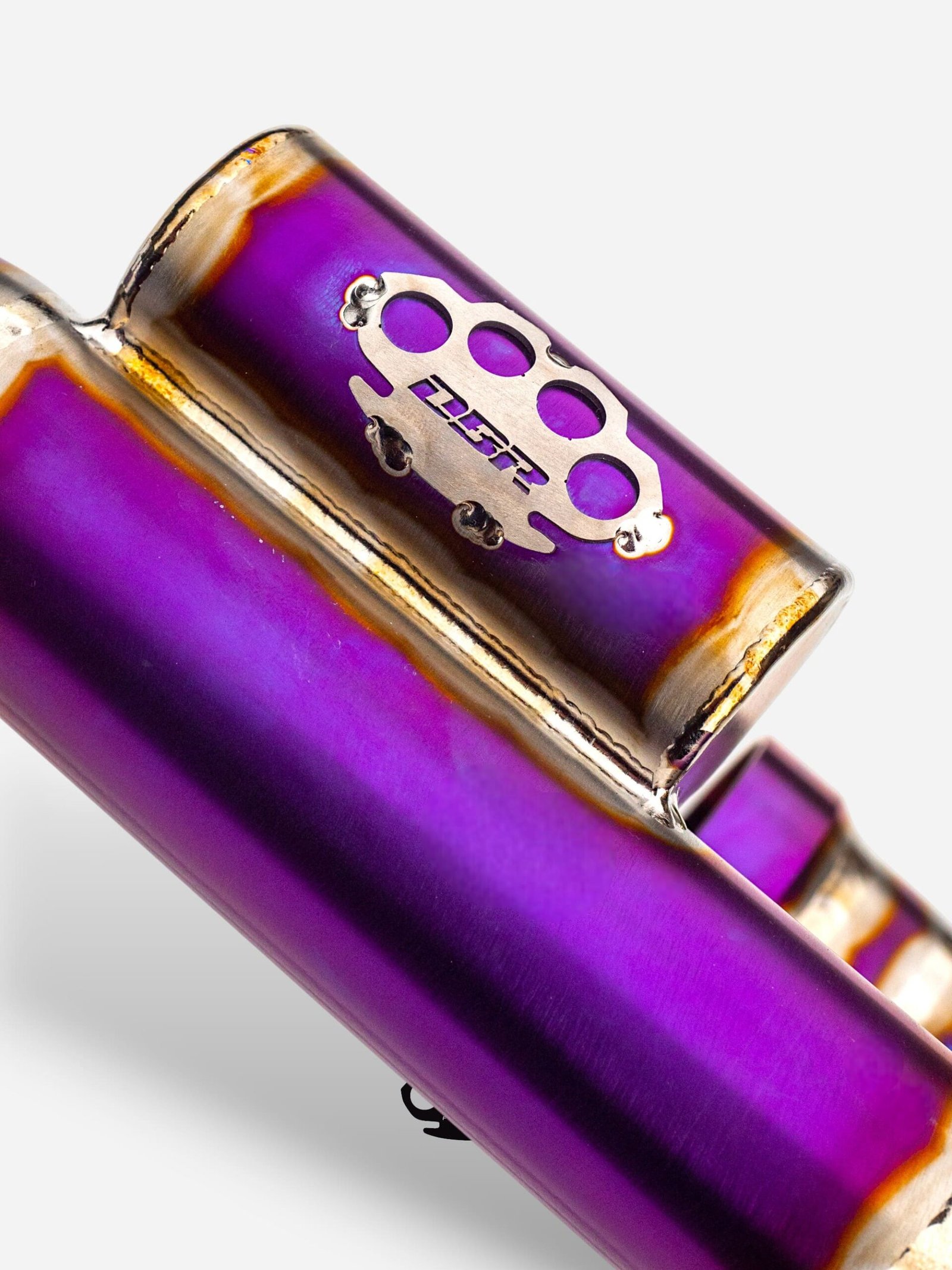 Collettore di scarico DBR 4T Titanium Powerbomb viola
