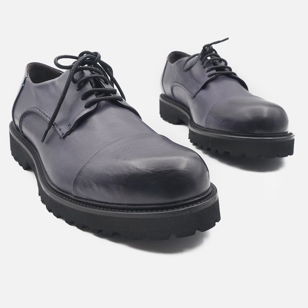 Scarpa JP David Papua blu scuro e testa di moro