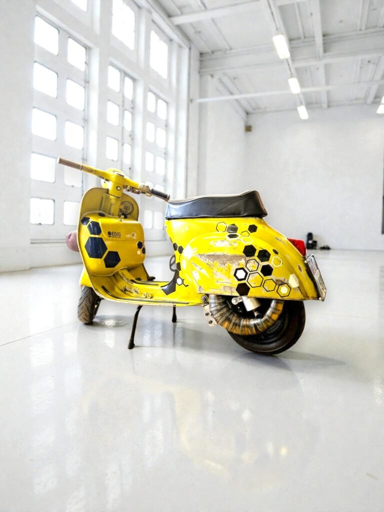 Marmitta DBR Curly per Vespa