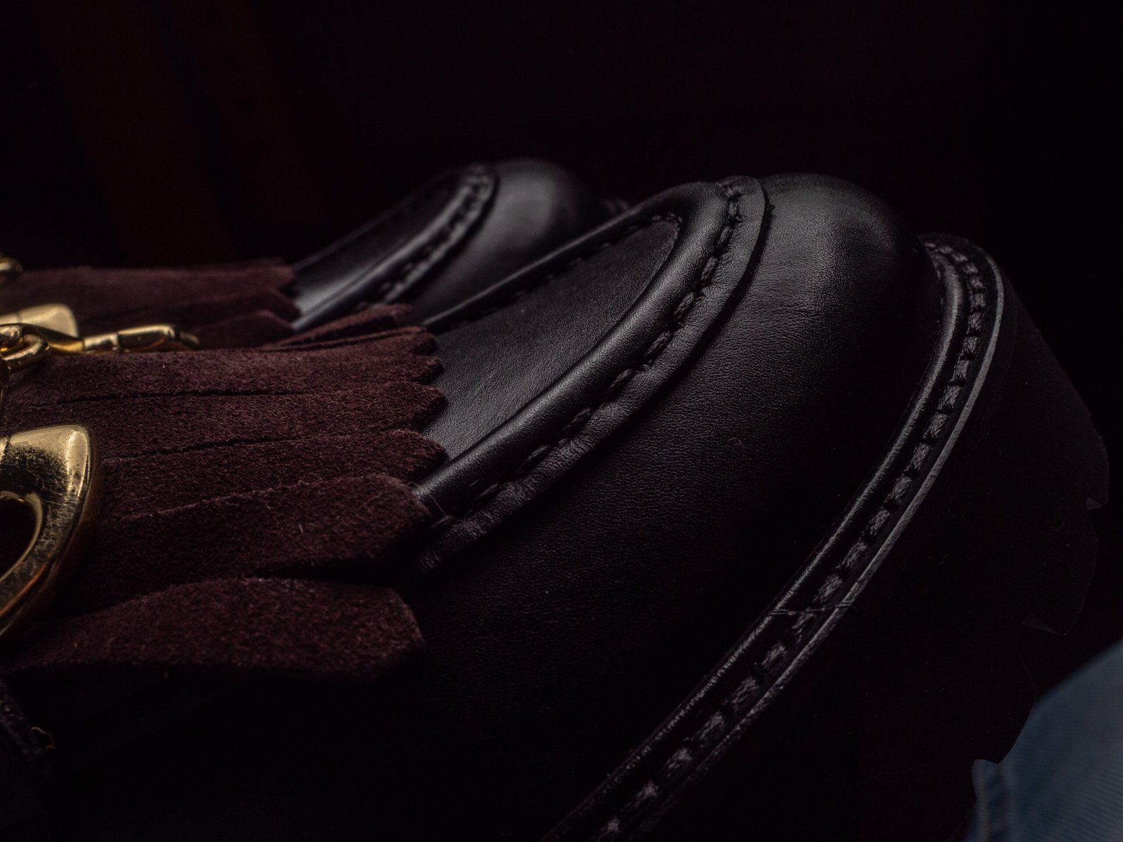 Mocassino platform Eva Picci Velour Richfield